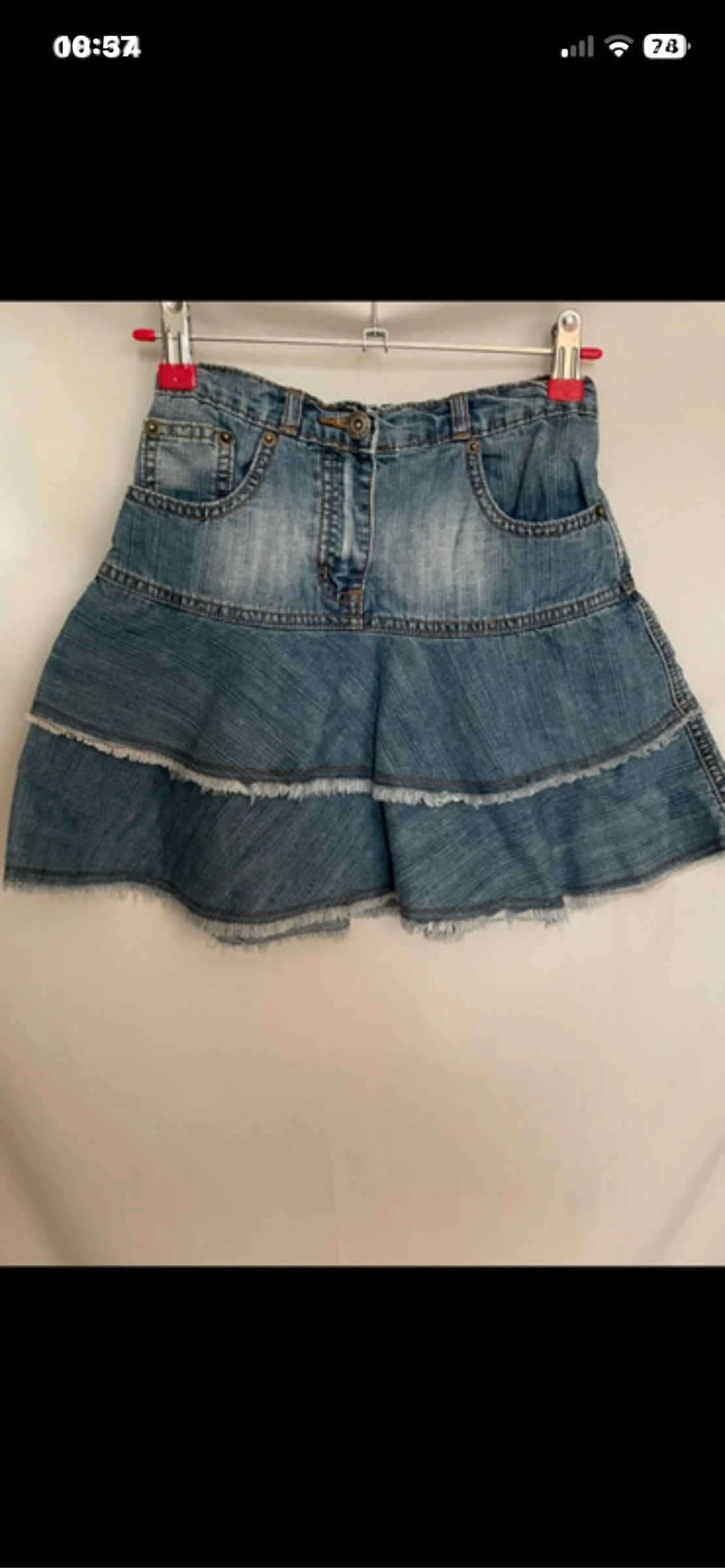 Jupe jean 8 ans